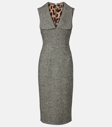 Dolce&Gabbana Wool-blend midi dress - Dolce&Gabbana - Modalova