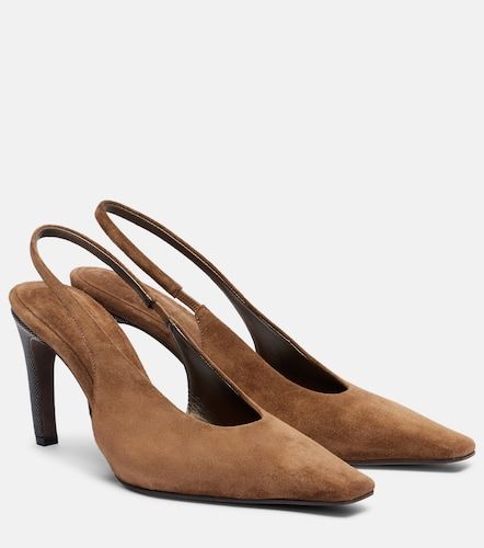 Pumps slingback Monili in suede - Brunello Cucinelli - Modalova