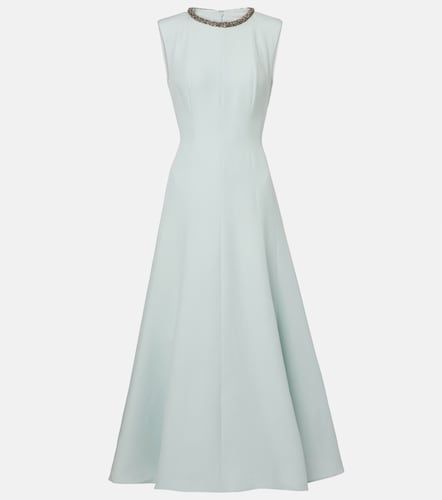 Abito midi in lana e seta con decorazioni - Roland Mouret - Modalova