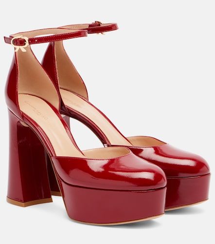 Salones con plataforma Hilary 100 de charol - Gianvito Rossi - Modalova