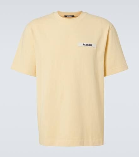 Grosgrain logo cotton T-shirt - Jacquemus - Modalova