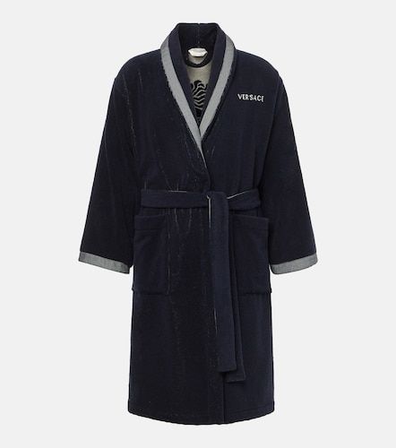 Bata Medusa de rizo de algodón en jacquard - Versace Home - Modalova