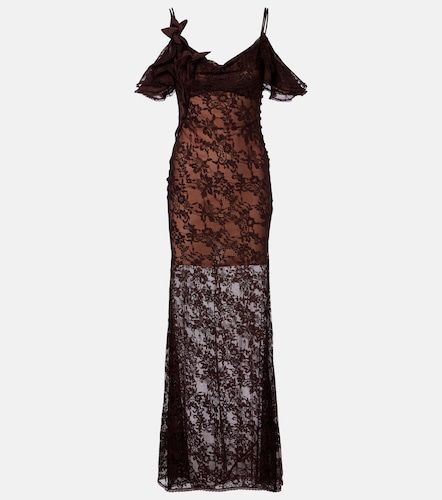 Off-Shoulder-Robe aus Spitze - Self-Portrait - Modalova