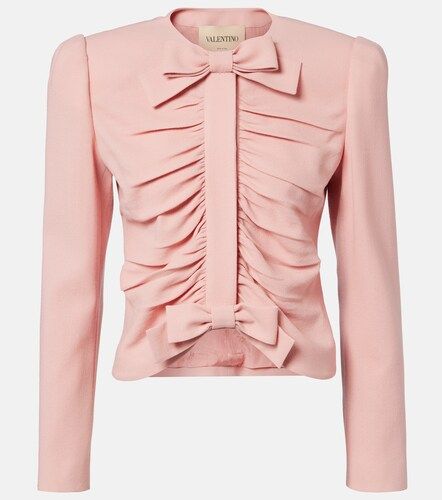Valentino Virgin wool crepe jacket - Valentino - Modalova