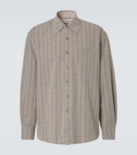 Camicia Above in misto cotone e lino a righe - Our Legacy - Modalova