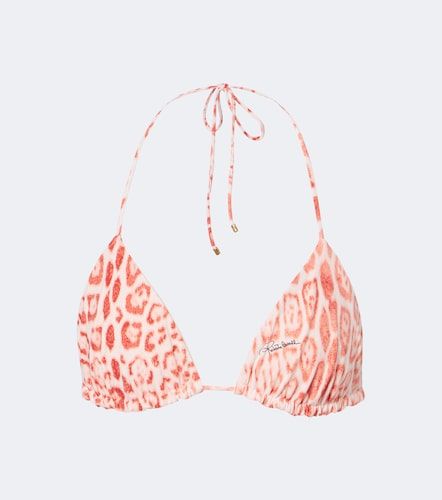 Top de bikini estampado - Roberto Cavalli - Modalova