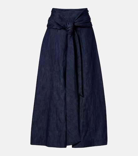 Midirock Zivan aus Denim - Gabriela Hearst - Modalova