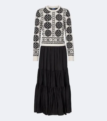 Pulloverkleid mit Intarsien - Polo Ralph Lauren - Modalova