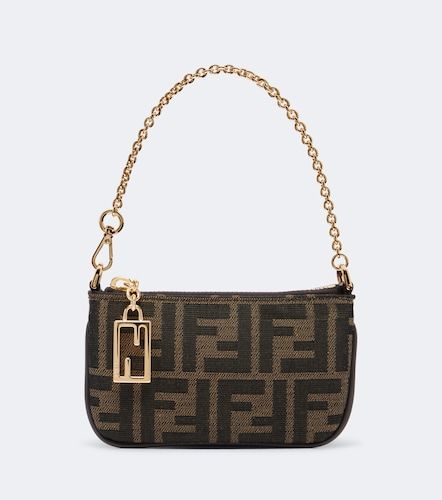 Fendi Tube Mini FF Zucca pouch - Fendi - Modalova