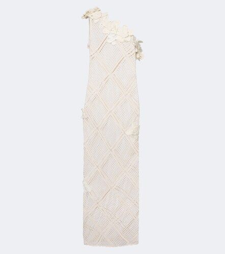 Vestido largo de croché de algodón - JW Anderson - Modalova