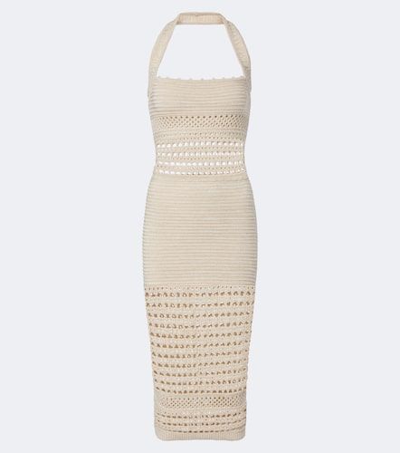 Retrofête Vestido midi Jaycee de croché en mezcla de algodón - Retrofete - Modalova