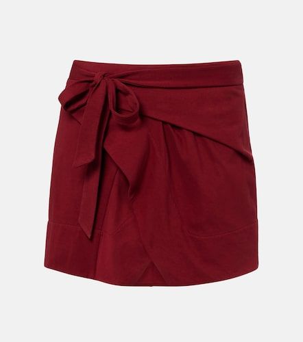Falda envolvente Berenice de algodón drapeada - Isabel Marant - Modalova