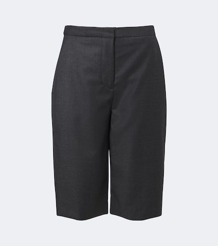 Robi virgin wool Bermuda shorts - Loulou de Saison - Modalova