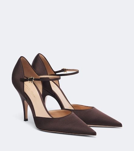 Gianvito Rossi Sofia satin pumps - Gianvito Rossi - Modalova