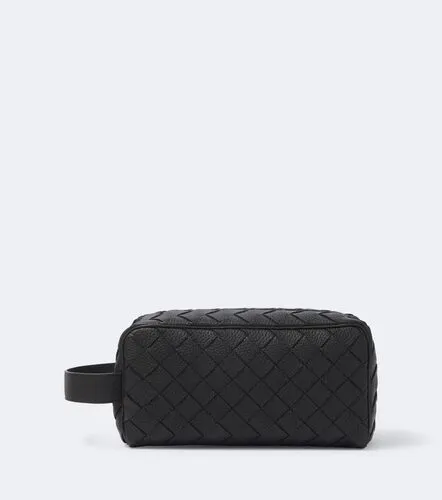 Intrecciato leather toiletry bag - Bottega Veneta - Modalova
