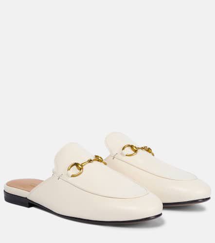 Gucci Princetown leather slippers - Gucci - Modalova