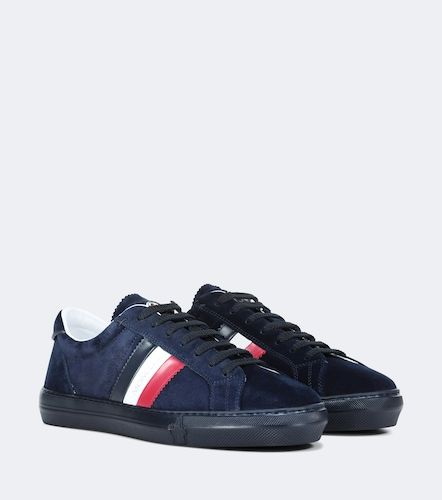 Sneakers New Monaco aus Veloursleder - Moncler - Modalova