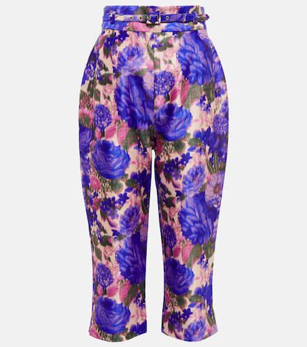 High Tide floral high-rise cropped pants - Zimmermann - Modalova