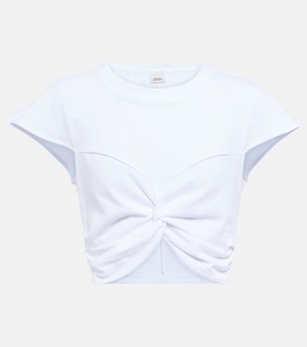 Crop top Zineae en jersey de algodón - Isabel Marant - Modalova