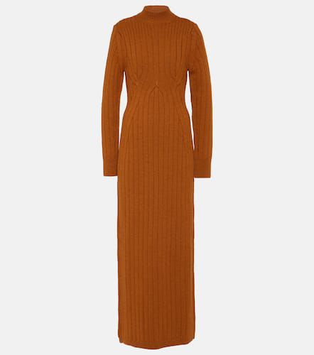 Teagan cable-knit wool maxi dress - Dries Van Noten - Modalova