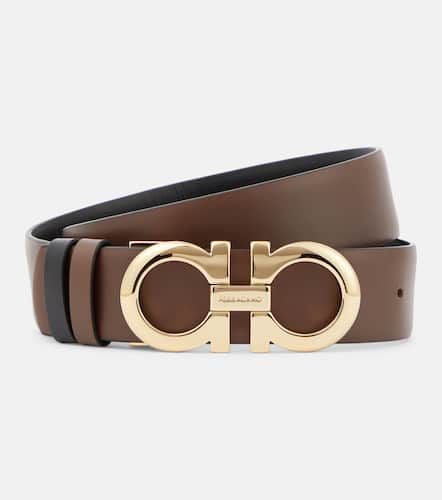 Gancini reversible leather belt - Ferragamo - Modalova