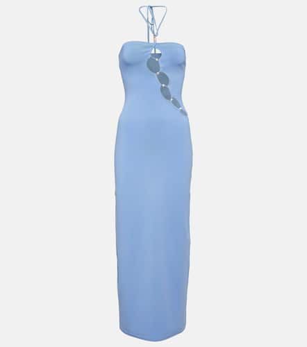 Salvador beaded halterneck maxi dress - SIR - Modalova