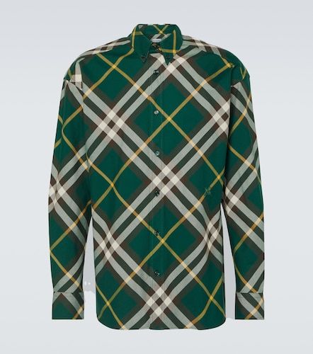 Camisa Check de algodón - Burberry - Modalova