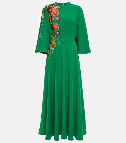 Vestido largo Zinnia con capa bordada - Costarellos - Modalova