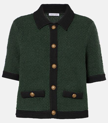 Marie knitted cotton and wool-blend tweed top - Veronica Beard - Modalova