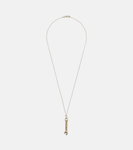 Wrench Pendant Y 18kt necklace with diamonds - Ileana Makri - Modalova