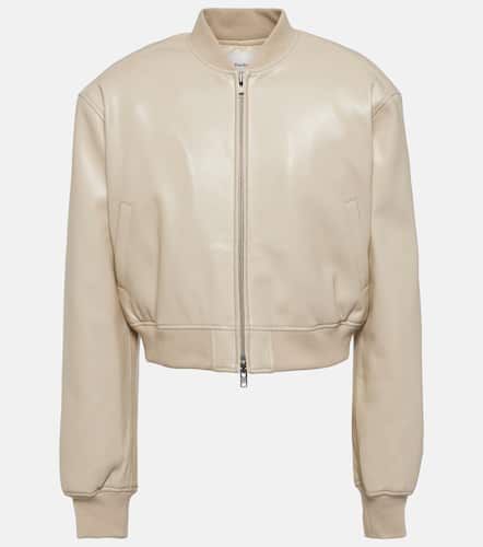 Micky faux leather bomber jacket - The Frankie Shop - Modalova