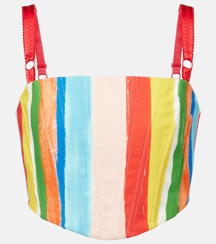 Tank top en mezcla de algodón a rayas - Dolce&Gabbana - Modalova