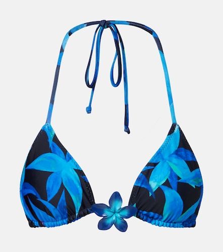 Island floral-applique bikini top - Same - Modalova