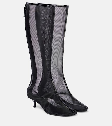 Vapour mesh knee-high boots - Christopher Esber - Modalova