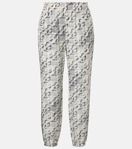Bedruckte Palazzo-Hose aus Seide und Baumwolle - Tory Burch - Modalova