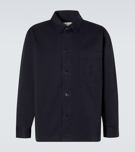 Camisa Cassandre de algodón - Saint Laurent - Modalova