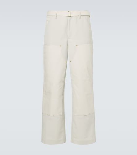 Sacai Belted wide-leg pants - Sacai - Modalova