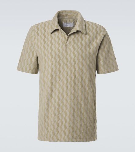 Polo Faustino de rizo de jacquard - Frescobol Carioca - Modalova