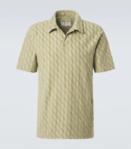 Polo Faustino in spugna jacquard - Frescobol Carioca - Modalova
