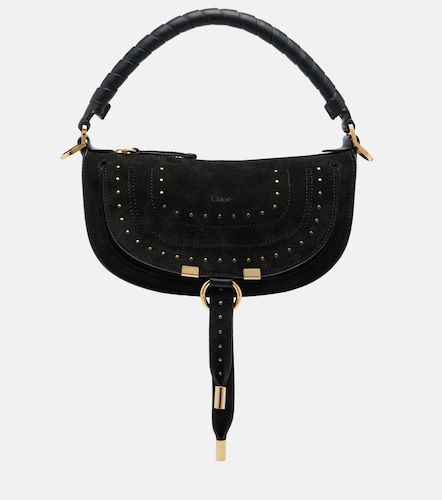 Marcie Small studded suede shoulder bag - Chloe - Modalova