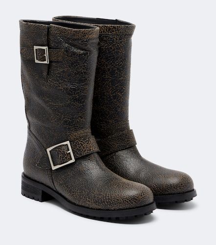 Jimmy Choo Botas biker de piel - Jimmy Choo - Modalova