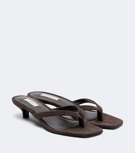 Toteme Suede thong sandals - Toteme - Modalova