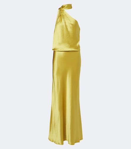 One-Shoulder-Maxikleid Estelle aus Satin - Staud - Modalova