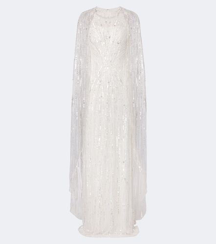 Abito lungo Nirvana con cappa - Jenny Packham - Modalova