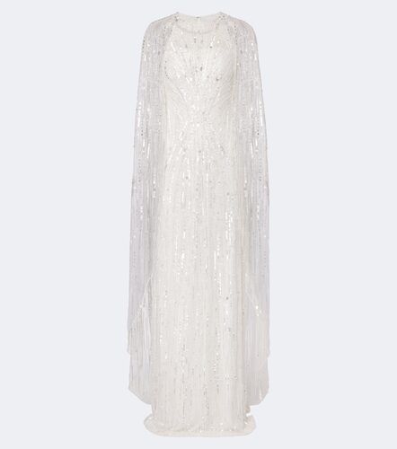 Vestido de fiesta Nirvana adornado con capa - Jenny Packham - Modalova