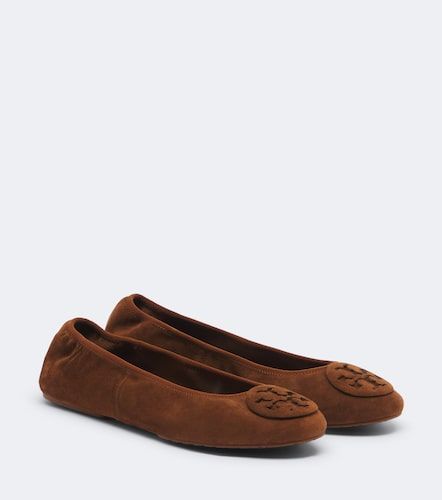 Ballerinas Reva Travel aus Veloursleder - Tory Burch - Modalova