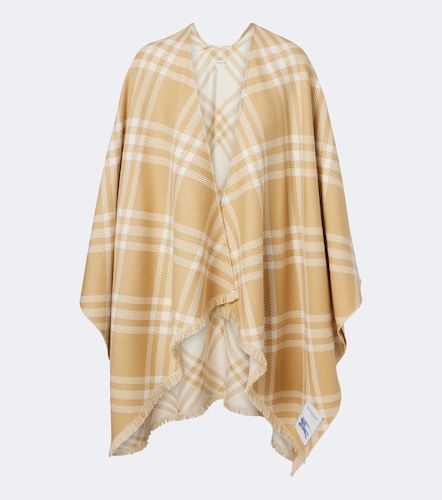 Mantella Check in lana, seta e cashmere - Burberry - Modalova