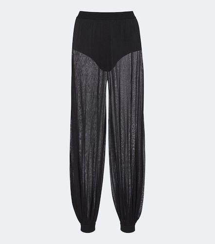 Flora sheer knit balloon pants - Simkhai - Modalova