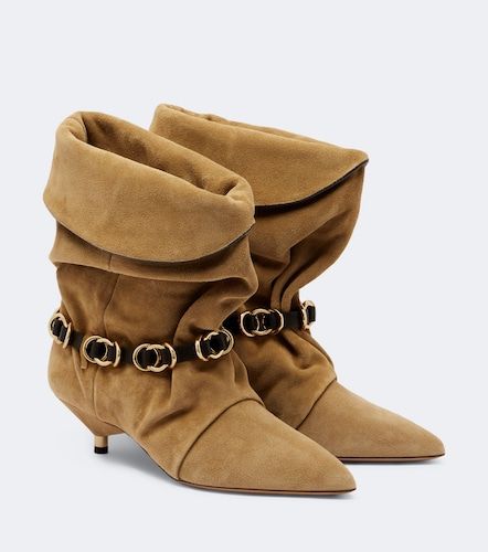 Edrik embellished suede ankle boots - Isabel Marant - Modalova