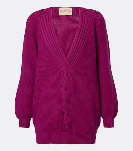 Oversized virgin wool sweater - Valentino Garavani - Modalova